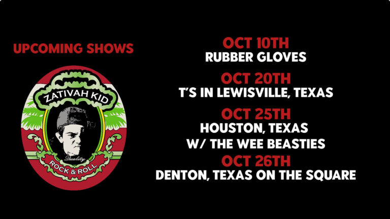 zativah_kidupcoming show banner II
